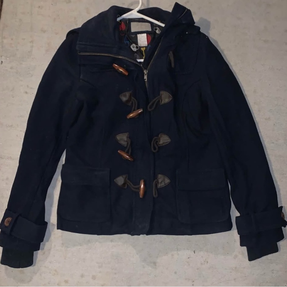 Women's Navy Toggle Jacket